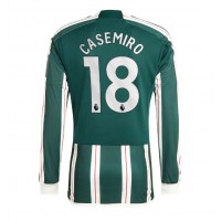 Echipament fotbal Manchester United Casemiro #18 Tricou Deplasare 2023-24 maneca lunga